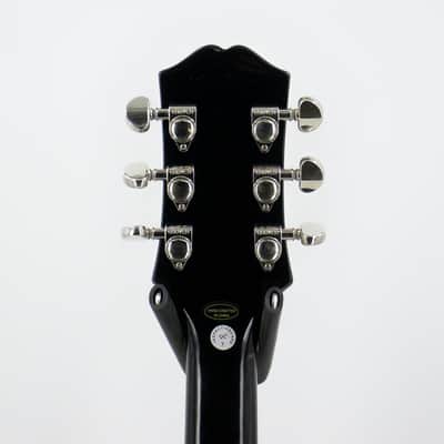 Used Epiphone Les Paul Custom Silverburst Electric Guitar Very Good Condition image 4