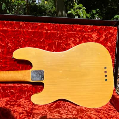 1968 (WWE) Maple Cap Telecaster Bass image 11