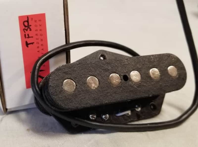 Tom Anderson TF3 Single Coil, Hum-Cancelling Bridge Position Electric Guitar Pickup, Revers Wound image 1