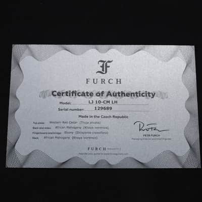 Furch Little Jane LJ 10-CM LH Cedar Mahogany Left Handed with Furch Bag 689 image 12