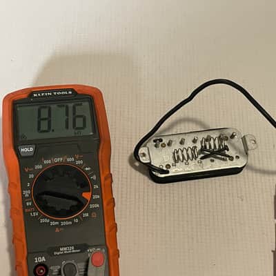 1990's Seymour Duncan Designed 7 String HB102 Neck Humbucker Guitar Pickup 8.76k image 4