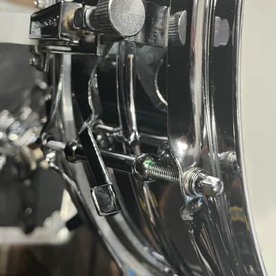 Ludwig – Mark Schulman Collection 5x14" LB400BT Brass Edition Supraphonic Tube Lug Snare Drum, 10 Tube Lugs image 11