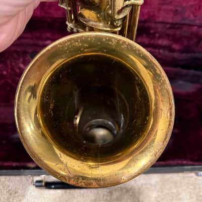 Vintage 1923 Buescher True Tone Alto Saxophone Low Pitch Elkhart-Ind. image 14