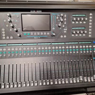 Allen & Heath SQ-7 48-channel Digital Mixer 2018 - Present - Black with DEEP plugins and road case! image 3