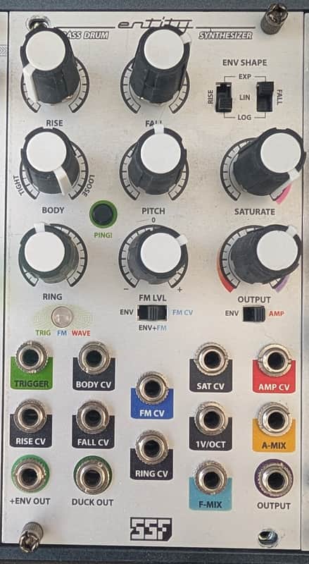 Steady State Fate Entity Bass Drum Synthesizer