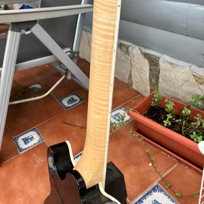 Cidre Arroaz II Guitar PRS Style 2024 Custom Made in Spain -  Flamed Maple Fireburst & Black Back image 8