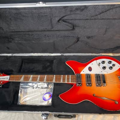 NEW! Rickenbacker 1993 Plus Semi-Hollowbody Electric Guitar - Fireglo - Authorized Dealer - In-Stock! 8.35lbs - G07075 image 11