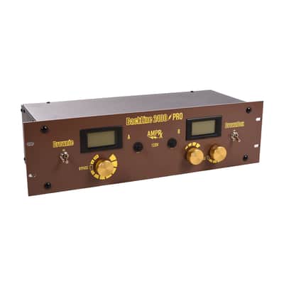 AmpRx Backline 2400 Pro Tube Amplifier Input Voltage Attenuator Rackmount image 2