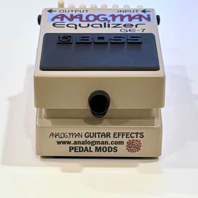 Boss Analogman GE-7 in Original Box Pro Mod EQ Pedal Incredible Condition FAST SHIP! image 6