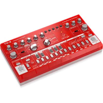 BEHRINGER - SINTETIZADOR BAJO TD-3-SB (ROJO FRESA) image 3