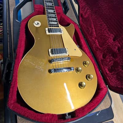 Gibson Deluxe 1978 - Gold top image 1