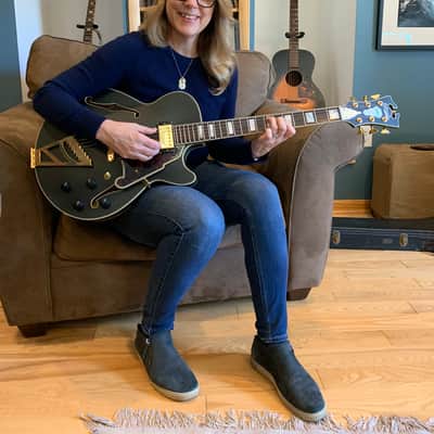 D'Angelico Deluxe SS Semi-Hollow body Susan Tedeschi owned guitar image 1