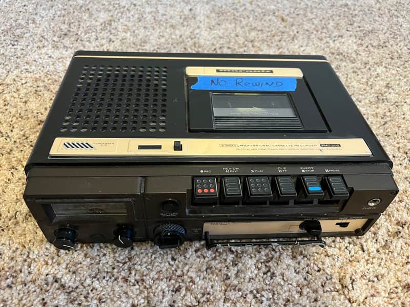Marantz PMD200 Professional Cassette Recorder, 1980s image 1