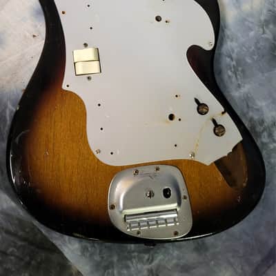 Vintage 1960's Zenon Japan Electric Guitar Body Pickguard Switches Wiring PotsLuthier Parts image 1