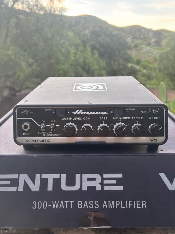 Ampeg Venture V3 300-Watt Bass Amp Head 2023 - Present - | Reverb