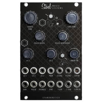 Stoel Music Systems Standard VCO Oscillator, Dark Mode- Black image 1