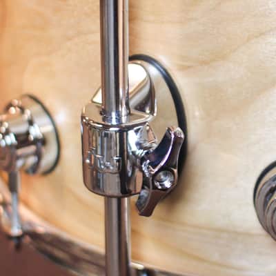 DW Collector's Pure Birch HVLT Natural Satin Oil Drum Set - 22,10,12,16 - SO#1433138 image 7