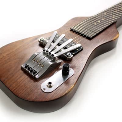 Peters 8 string palm lever steel (pedal steel sound) lap steel | boutique handmade guitar (like multibender) image 6