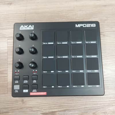 AKAI MPD218 Midi Pad Controller - Black & Red w/ original box, Manual & USB Cable SN# 694318016930 (USED) image 9