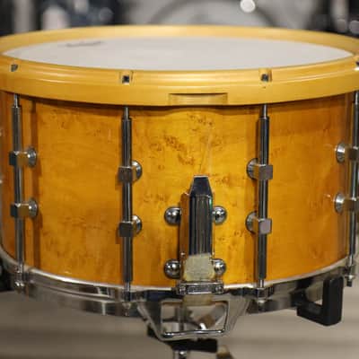 Used Vintage Tama Artstar II Birdseye Maple Snare Drum 14x8 w/Wood Batter Hoop image 2