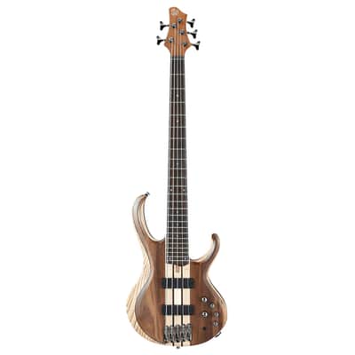 Used Ibanez BTB745 Standard 5-String Electric Bass - Natural Low Gloss image 2