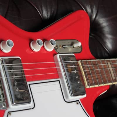 Supro JB hutto res-o-glass 1966 - Red image 4
