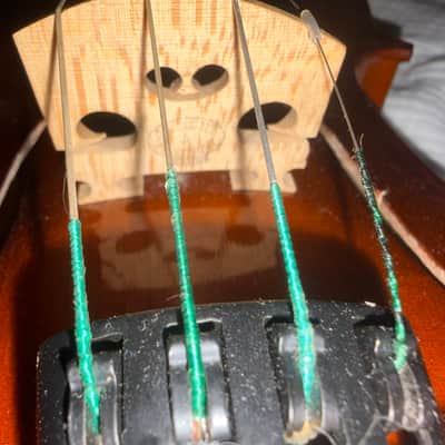 Violon Civelli 4/4 avec archet, étui rigide et épaulière Kun image 5