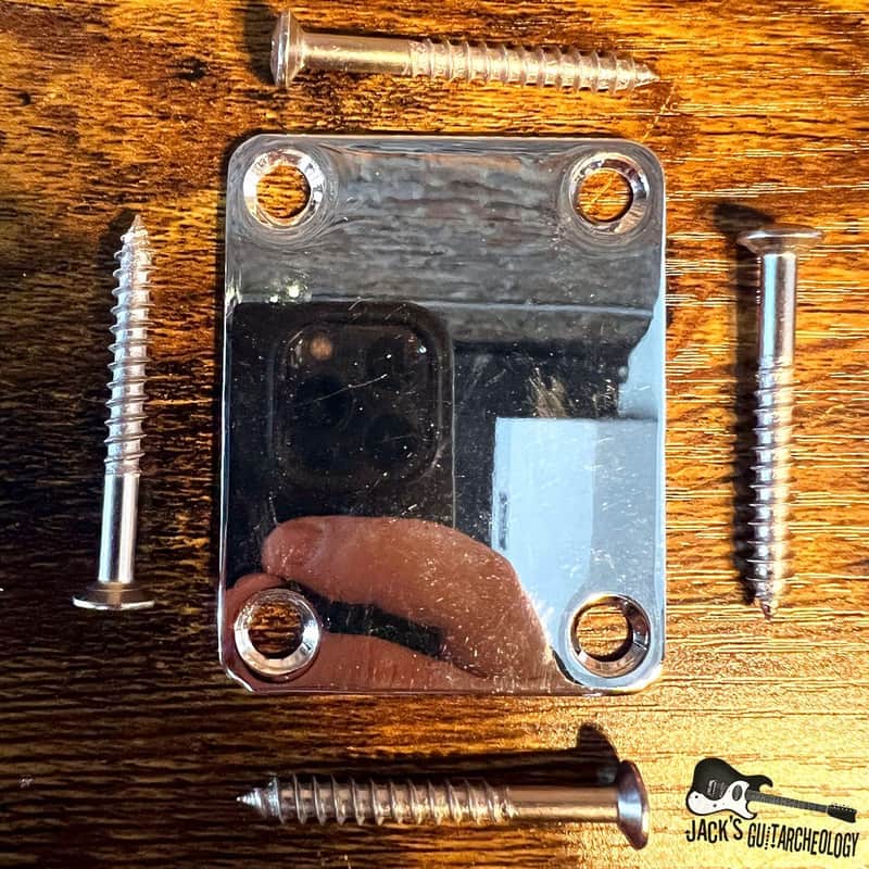 Economy Neck Plate (1990-2020s - Chrome) image 1