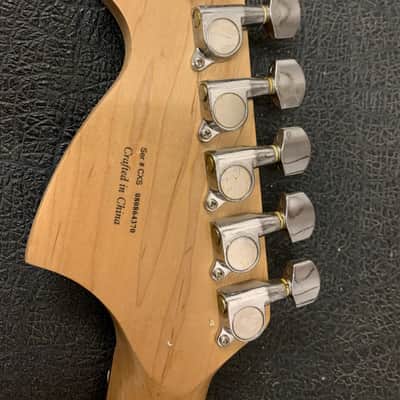 Fender Stratocaster Starcaster loaded neck  Candy Apple Red headstock image 4