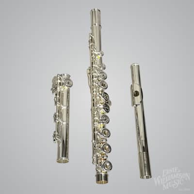 Yamaha YFL-362HY Flute B Foot Silver Plated Body image 2