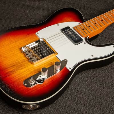 Schecter PT Special 3-Tone Sunburst Pearl Electric Guitar - w/Free UFG Gig Bag image 3