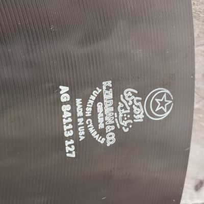 Zildjian 16" K Series Dark Thin Crash Cymbal 1993 - Present - Traditional image 6