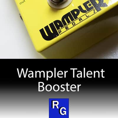 Wampler Talent Booster 2010s - Yellow image 1