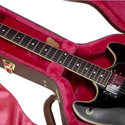 Gator GW-335-BROWN Deluxe Wood Semi-Hollowbody Electric Guitar Case 2010s - Traditional Brown image 8
