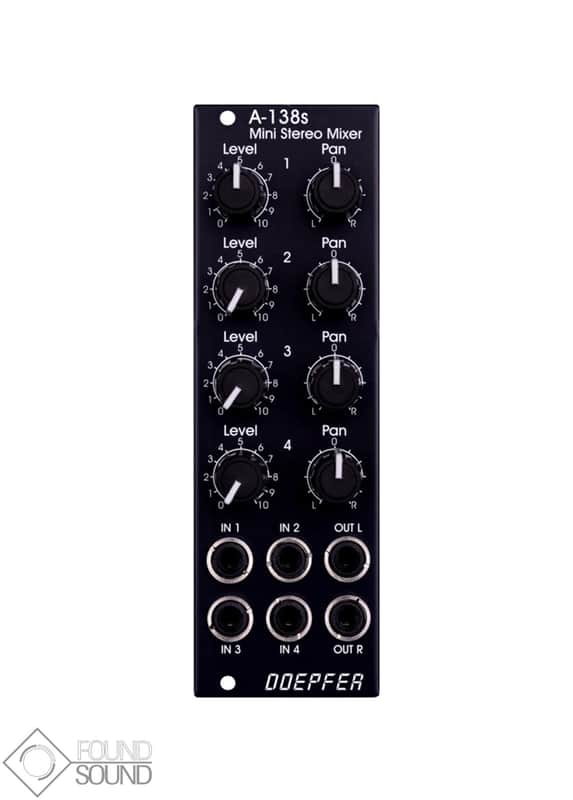 Doepfer A-138sv Vintage Mini Stereo Mixer image 1