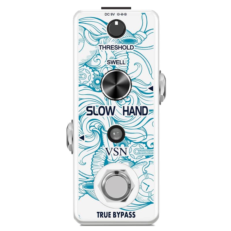 VSN Delay Slow Hand Effect Guitar Pedal for Digital Pedals Electric Guitar Slow Gear Effects Pedal Ture Bypass Mini Size image 1