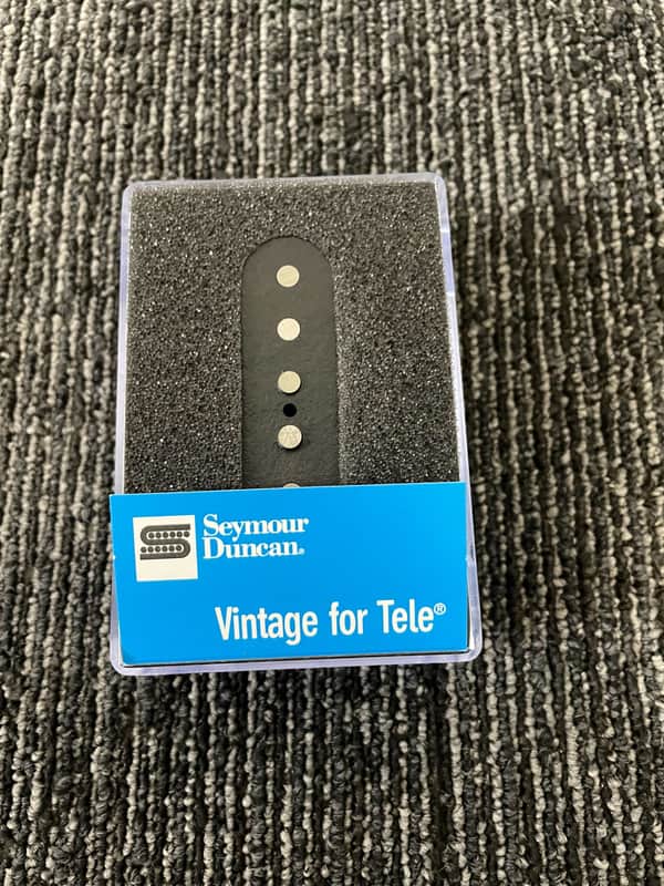 Seymour Duncan STL-1 Vintage '54 Lead Telecaster Single Coil Bridge Pickup, Black - OPEN BOX image 1