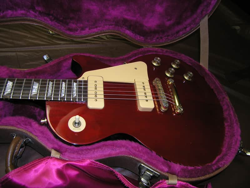 ギター Gibson Les Paul Studio GEM Amethyst P90 Used Gibson Les Paul Studio Gem Series Amethyst 1996 | Cream City