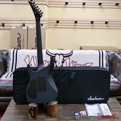 Jackson American Series Soloist SL2 DX Floyd Rose Ebony Fingerboard Satin Black 7.90 lbs image 8