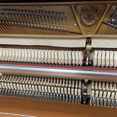 Sauter 122 Vista Upright Piano (2004) - Satin Cherry image 11