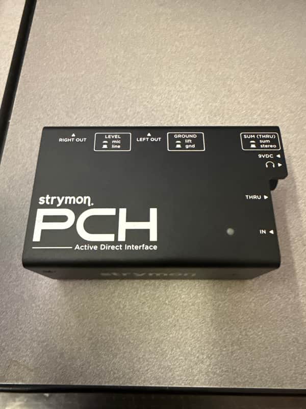Strymon PCH Active Direct Box 2025 - Present - Black image 1