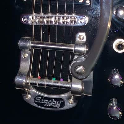 B.C. Rich eagle bigsby Pro X Gloss Black electric guitar image 5