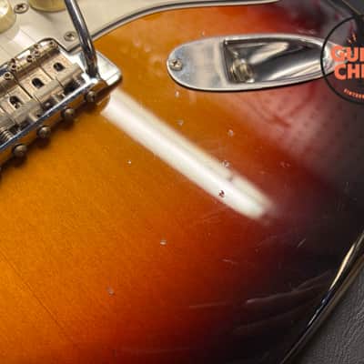 1984 Fender MIJ Japan ST62-65 ’62 Stratocaster JV Serial Sunburst Fender HSC image 16