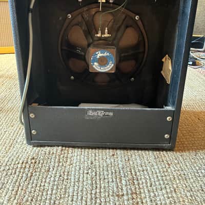 1973 Fender Musicmaster Bass 12-Watt 1x12" Bass Combo 1970 - 1980 - Silverface image 10