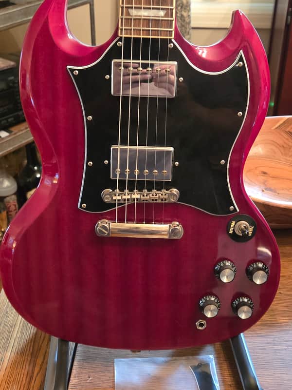 Epiphone SG Standard with Gibson pickups and CTS pots image 1