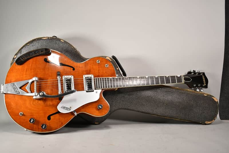 Gretsch 6119 Chet Atkins Tennessean (2 Pickup) Orange 1961 image 10