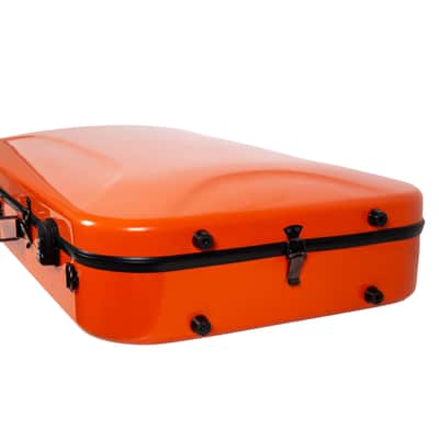 Crossrock 4/4 Violin Hard Case, 15-16.5 inches Viola Fiberglass Hardshell, Double Case image 3