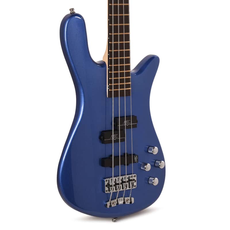 Warwick RockBass Streamer LX 4-String Metallic Blue High Polish image 1