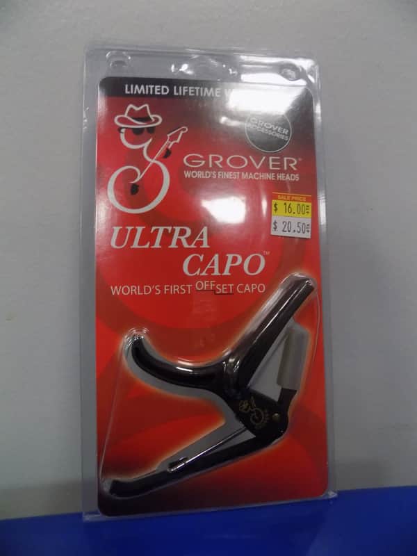 Grover GP750BL Ultra Capo - Black image 1