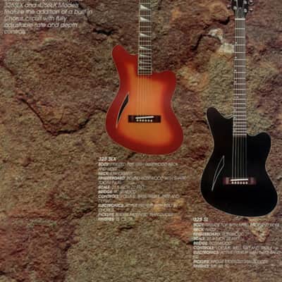 Charvel 325 SLX Surfcaster Acoustic/Electric 1992 - Tobacco Burst image 13